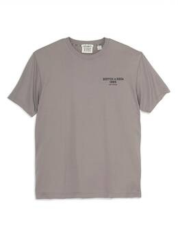 Scotch & Soda: Серая футболка 