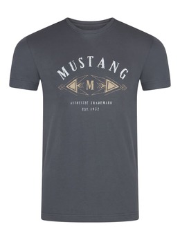 Mustang: Серая футболка 