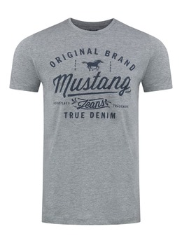 Mustang: Серая футболка 