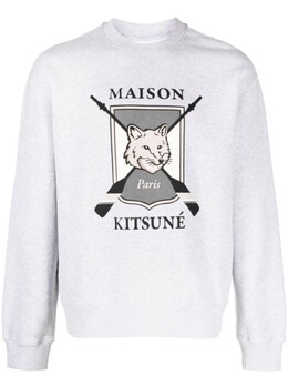 Maison Kitsuné: Серая толстовка 