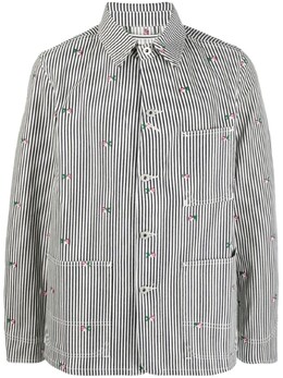 Kenzo: Рубашка в полоску 
