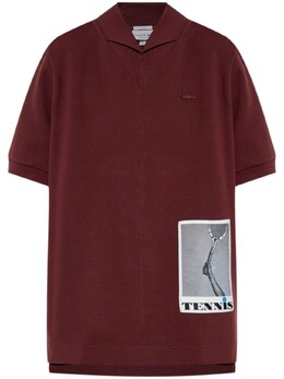 Lacoste: Красная рубашка 