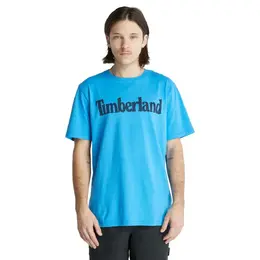 Timberland: Синяя футболка 