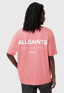 Allsaints: Футболка с принтом 
