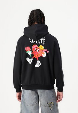Adidas Originals: Чёрная толстовка 
