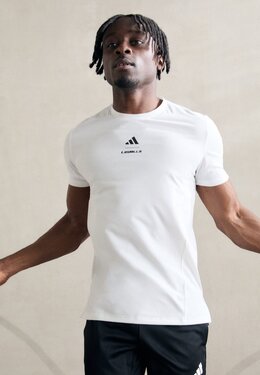 adidas Performance: Футболка с принтом 