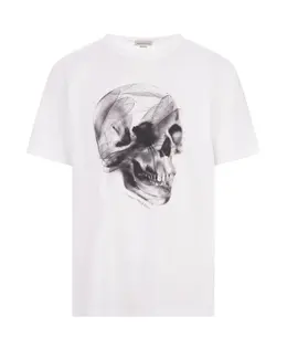 Alexander McQueen: Белая футболка 