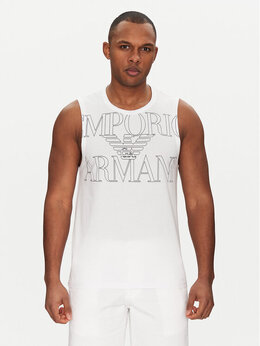 Emporio Armani Underwear: Белая майка 