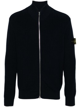 Stone Island: Синий кардиган  Compass