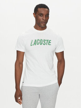 Lacoste: Белая футболка 