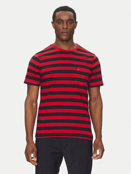 Tommy Hilfiger: Красная футболка  Essential