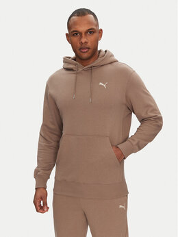 PUMA: Коричневая толстовка  Ess