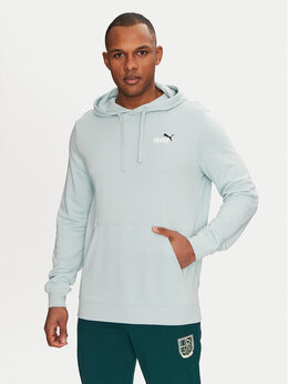 PUMA: Зелёная толстовка  Ess