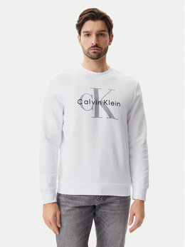 Calvin Klein Jeans: Белая толстовка 