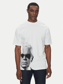 Karl Lagerfeld: Футболка оверсайз 