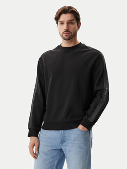 Calvin Klein Jeans: Чёрная толстовка 