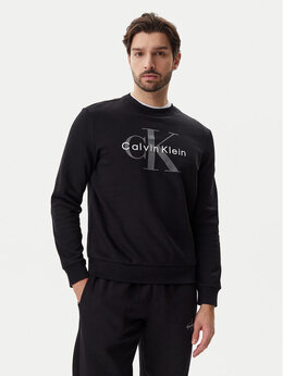 Calvin Klein Jeans: Чёрная толстовка 