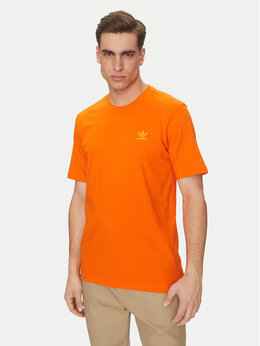 Adidas: Оранжевая футболка  Essentials