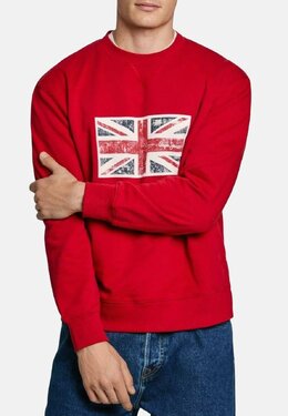 Pepe Jeans: Красная толстовка 