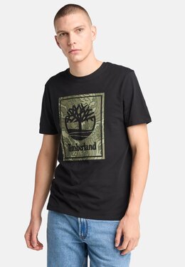 Timberland: Футболка с принтом 