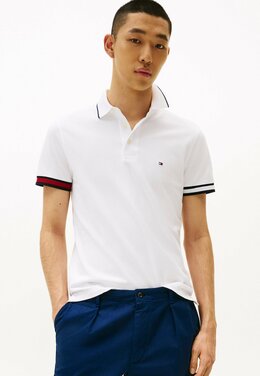Tommy Hilfiger: Рубашка с манжетами 