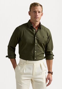 Polo Ralph Lauren: Рубашка с длинным рукавом 