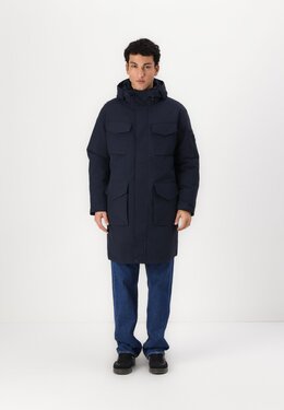 Tommy Hilfiger: Тёмный пуховик  Rockie