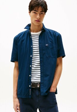 Tommy Jeans: Тёмная рубашка 