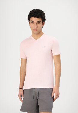 Tommy Jeans: Футболка с v-образным вырезом 