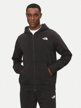 The North Face: Чёрная толстовка  Simple Dome
