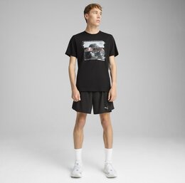 PUMA: Футболка с принтом 