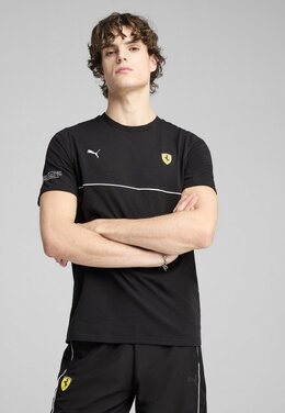 PUMA: Футболка  Ferrari с принтом
