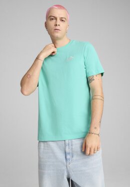 PUMA: Зелёная футболка 