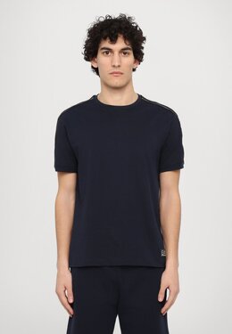 EA7 Emporio Armani: Синяя футболка 