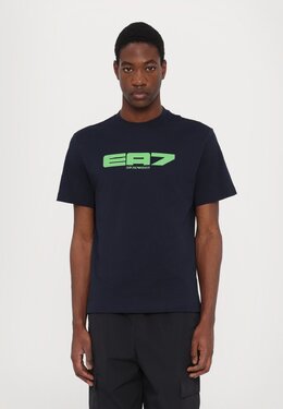 EA7 Emporio Armani: Футболка с принтом 