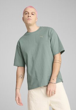 PUMA: Зелёная футболка 