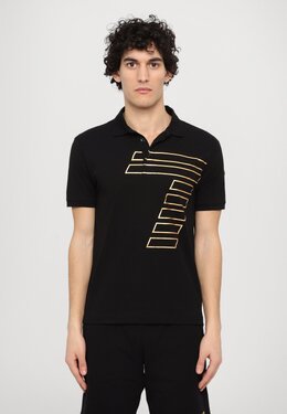 EA7 Emporio Armani: Чёрная рубашка 