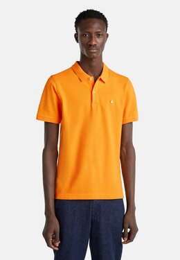 United Colors Of Benetton: Жёлтая рубашка 