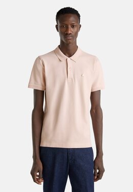 United Colors Of Benetton: Розовая рубашка 