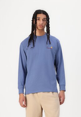 Carhartt WIP: Футболка  American с длинным рукавом
