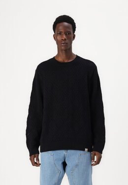 Carhartt WIP: Чёрный свитер 