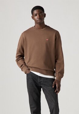 Levi's: Коричневая толстовка  Original