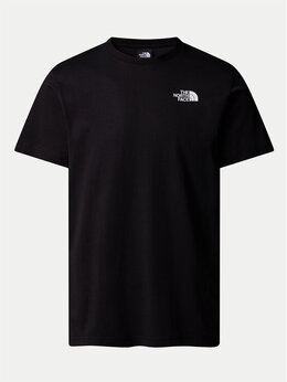 The North Face: Чёрная футболка  Vertical