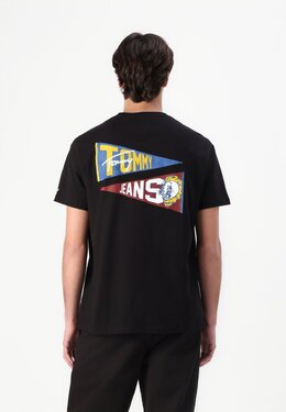 Tommy Jeans: Футболка с принтом 