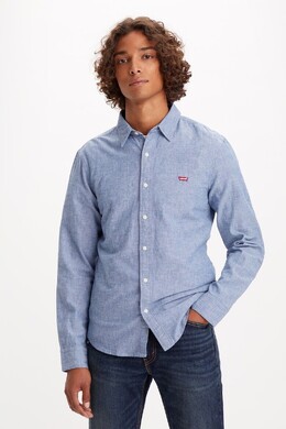 Levi's: Синяя рубашка 