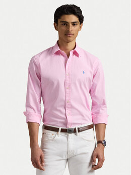 Polo Ralph Lauren: Розовая рубашка 