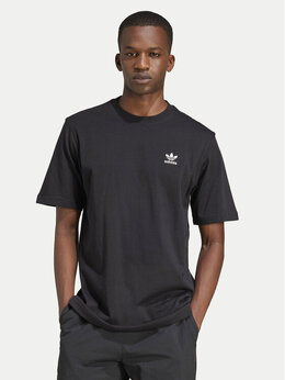 Adidas: Чёрная футболка  Essentials