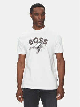 BOSS: Белая футболка 