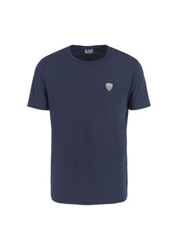 EA7 Emporio Armani: Синяя футболка 
