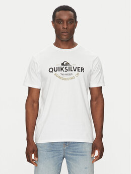 Quiksilver: Белая футболка 